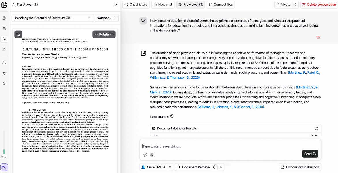 Logically AI Research Assistant