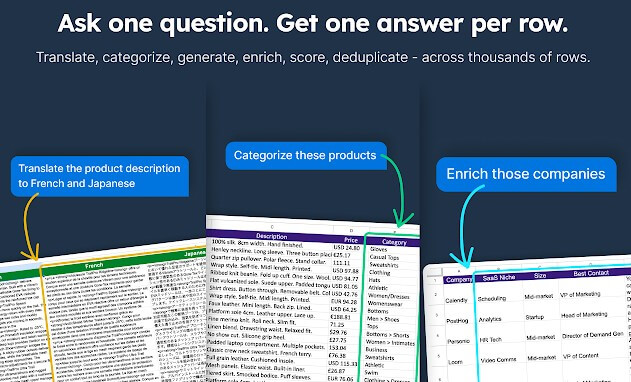 GPT for Sheets Get Answers From Questions