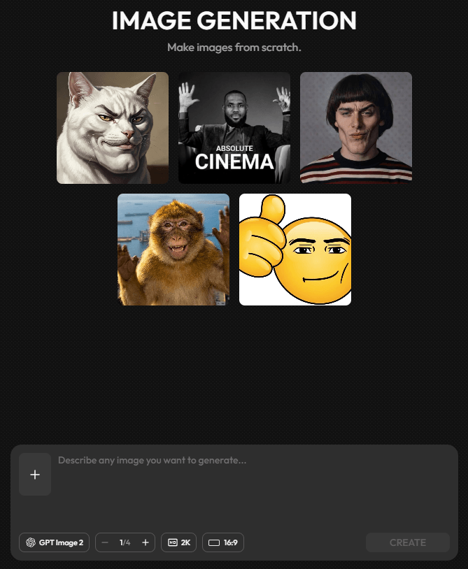 Viggle Image Generation