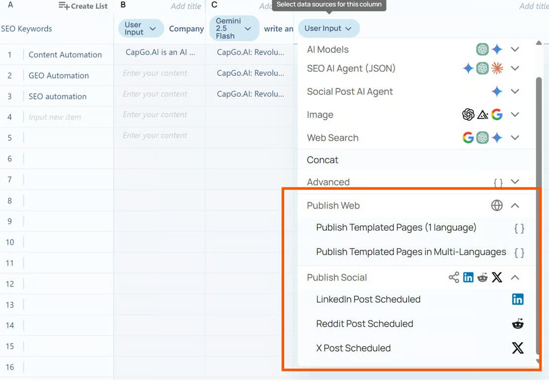 CapGo workflow step 4