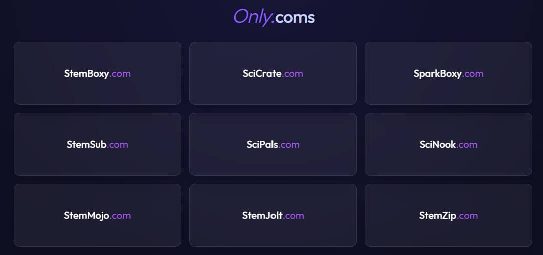 Only.coms sample result 3