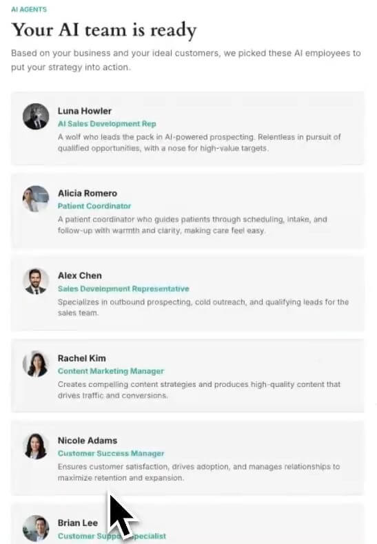 Parallel AI Team