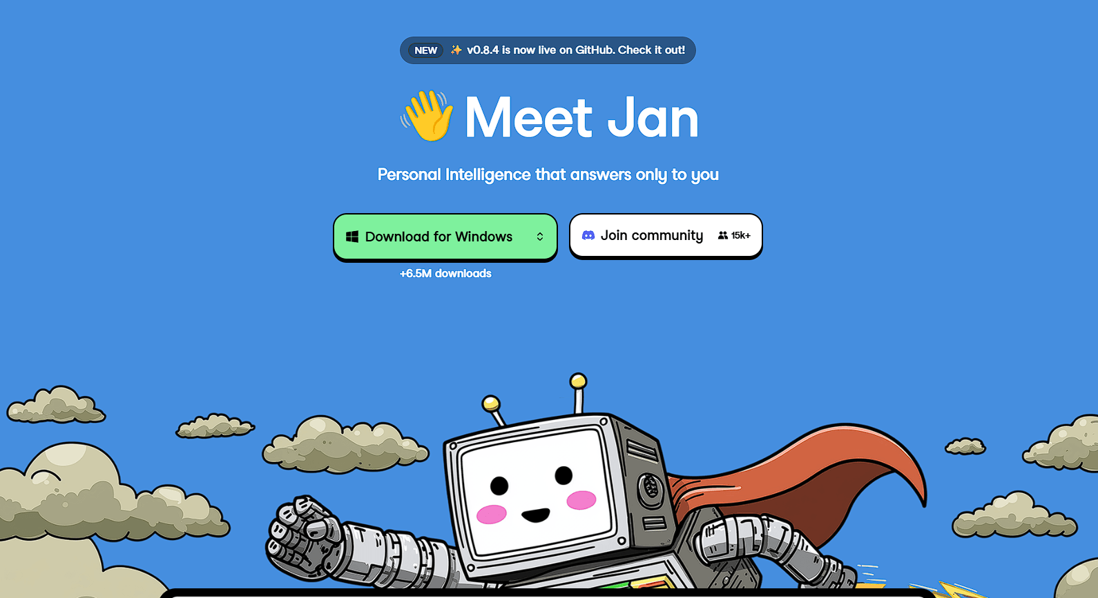 Jan AI Desktop Workspace