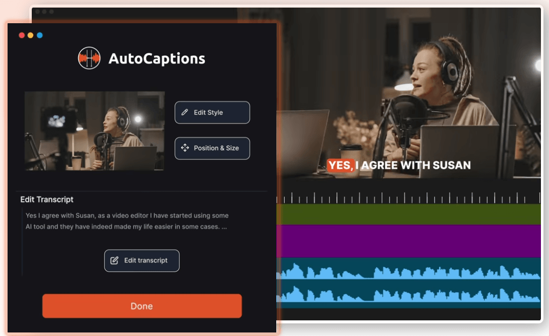 AutoCut Add Captions