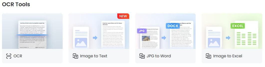 LightPDF OCR Tools