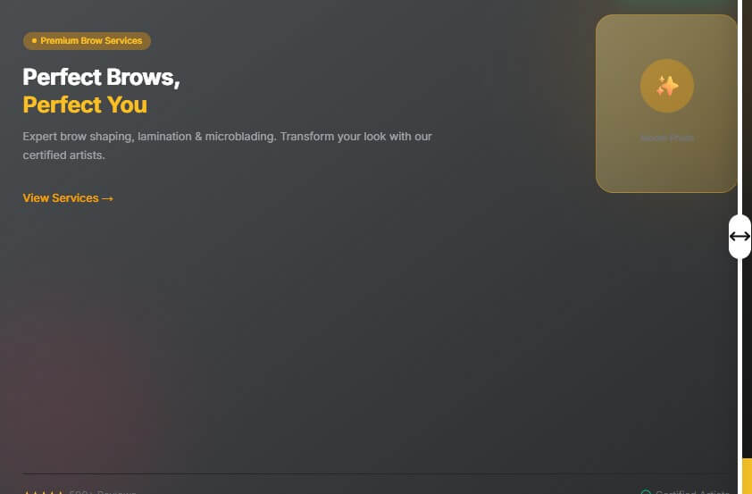 CroPilot homepage before optimization
