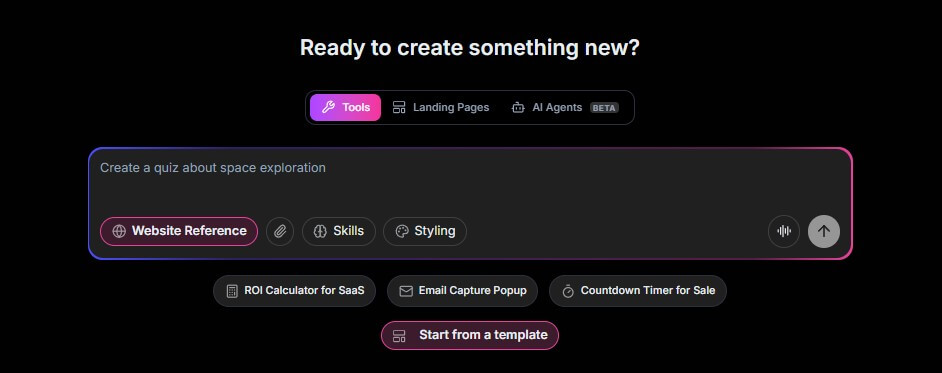 Embeddable.co AI website widget builder