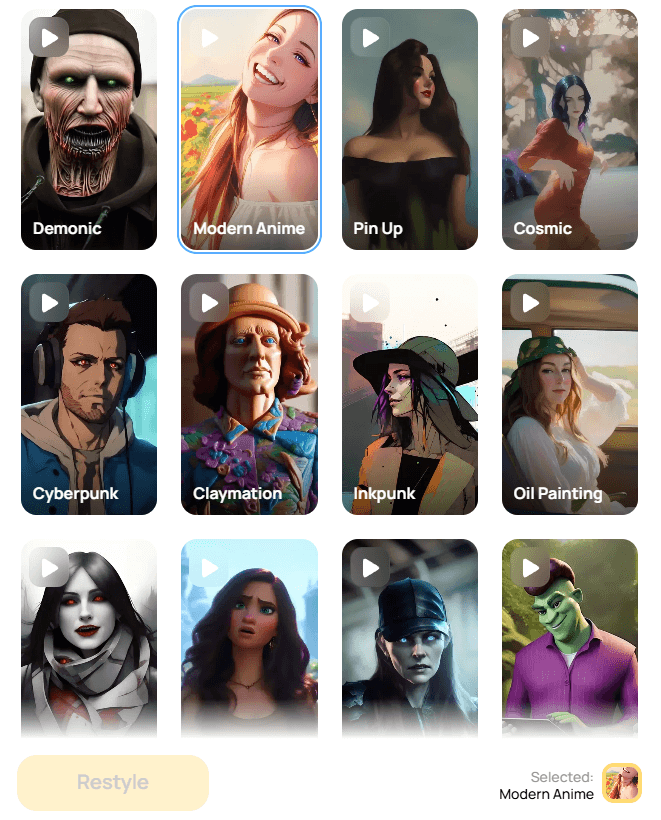 Unboring AI Style Gallery