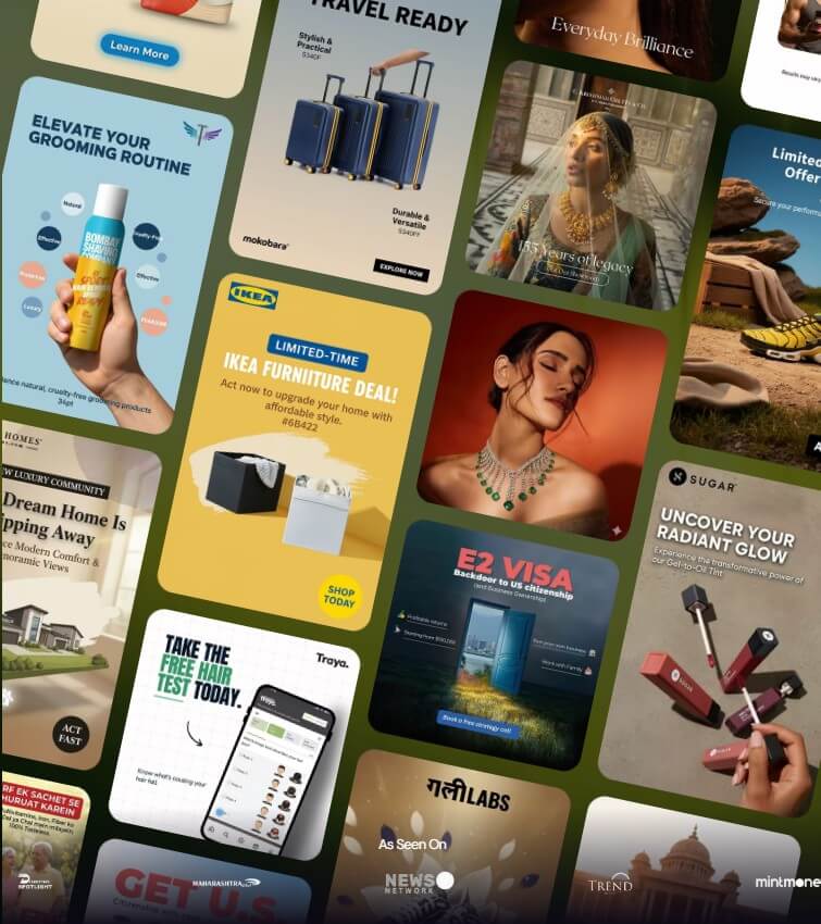 Quickads AI ad creation platform