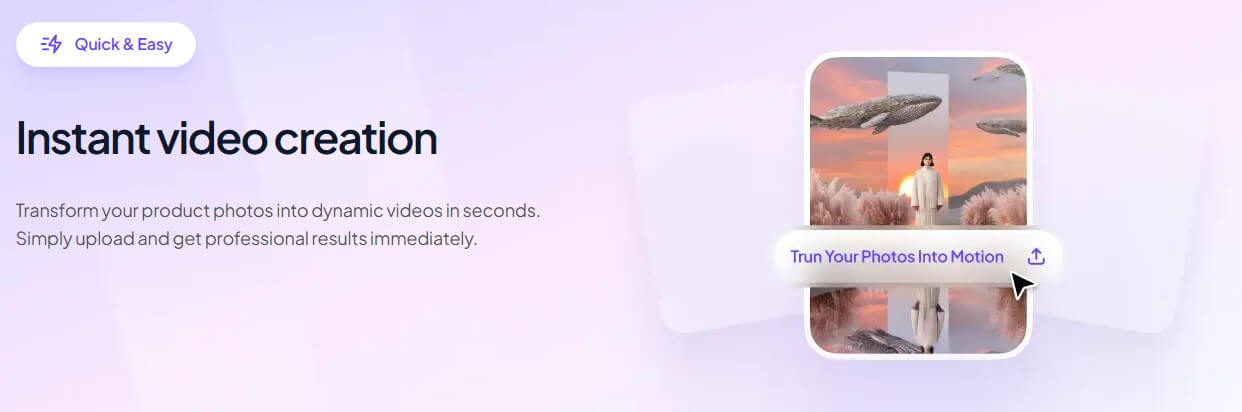 FuturMotion instant video creation