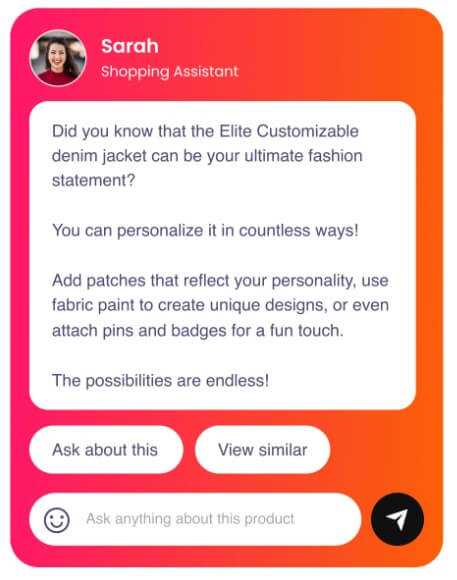 Manifest AI quiz and guided shopping flow