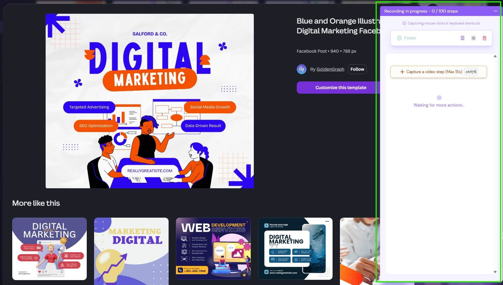 Guidejar browser extension