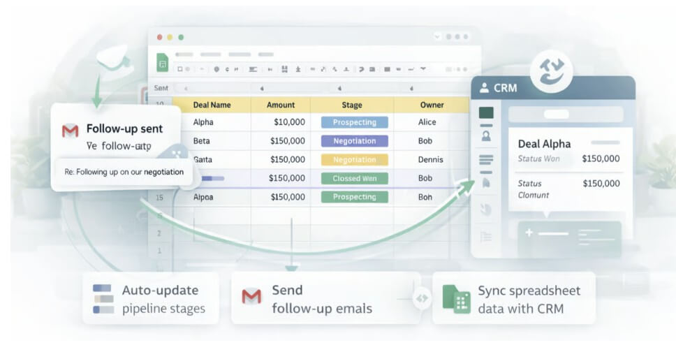 Logic Sheet CRM and sales automation