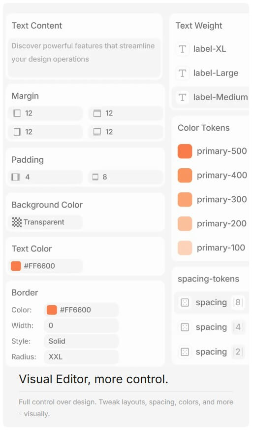Polymet visual editor