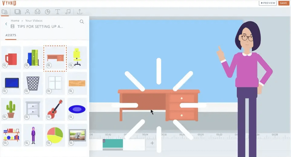 Vyond Studio Editor