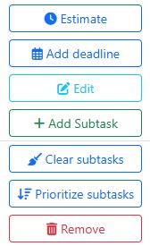 Magic ToDo Task Actions