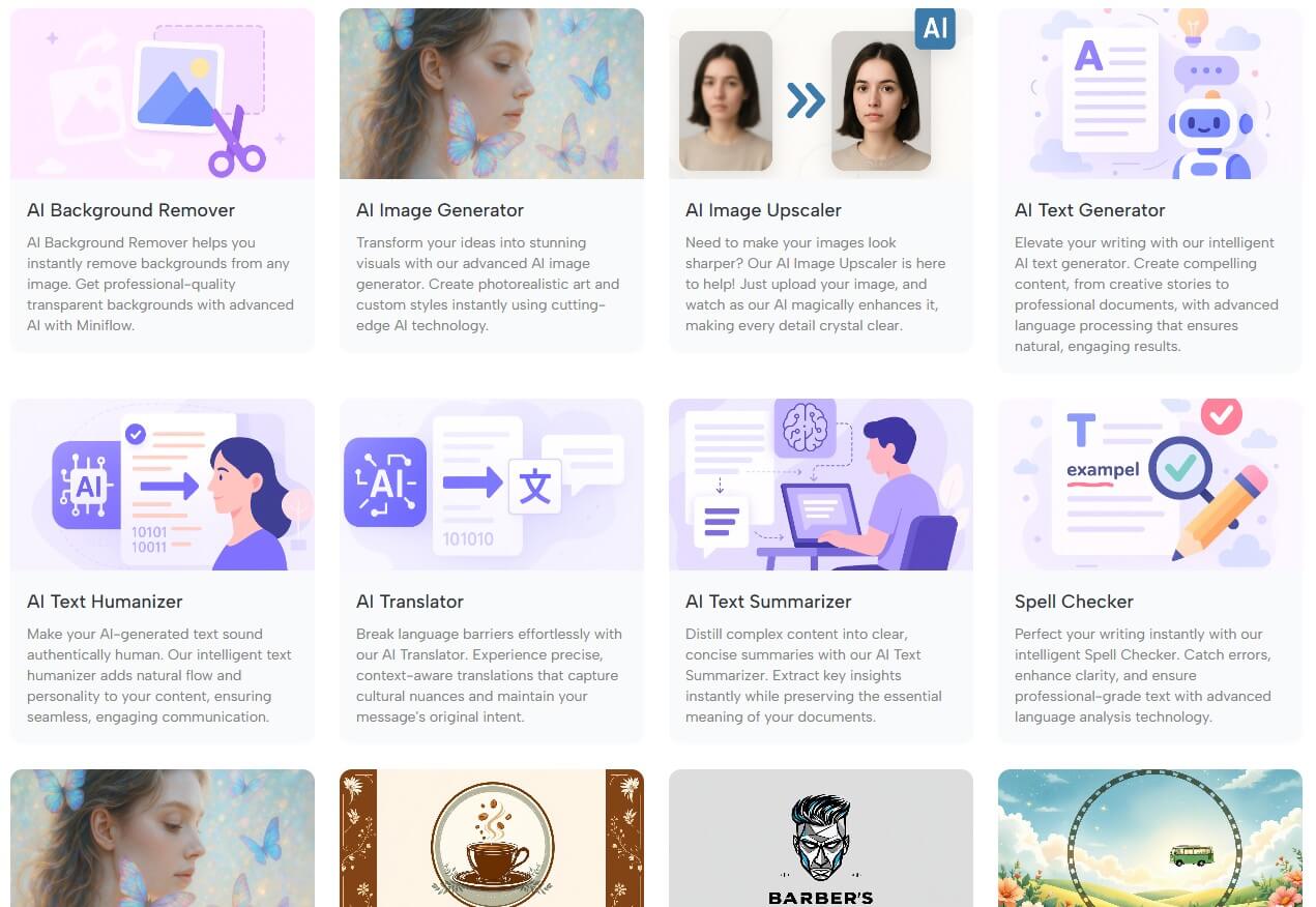 Miniflow.ai tools