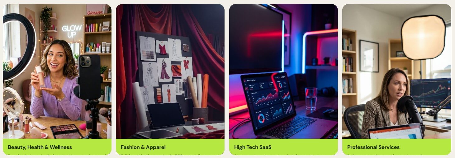 Quickads ad creation use cases