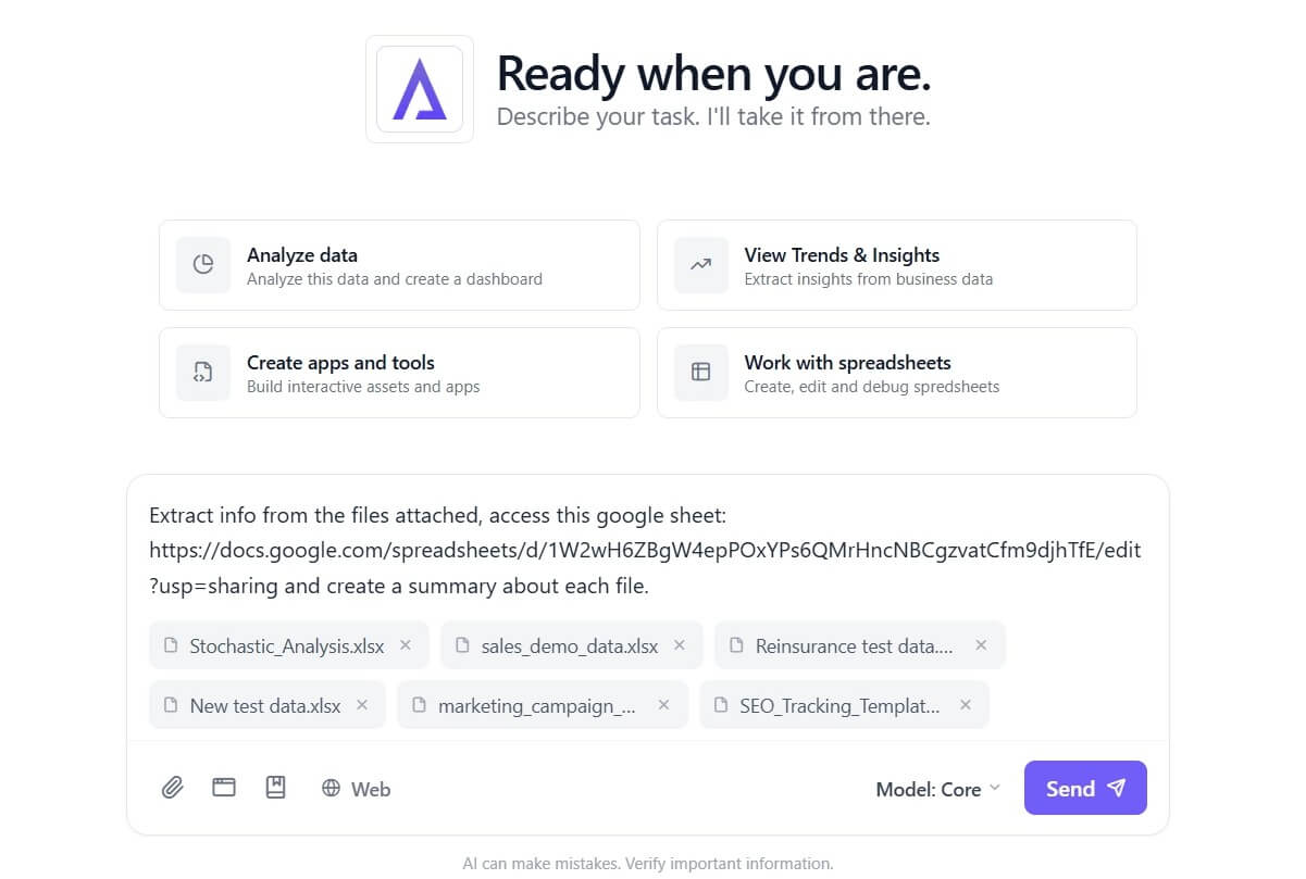 Ajelix Connect Data in One Space