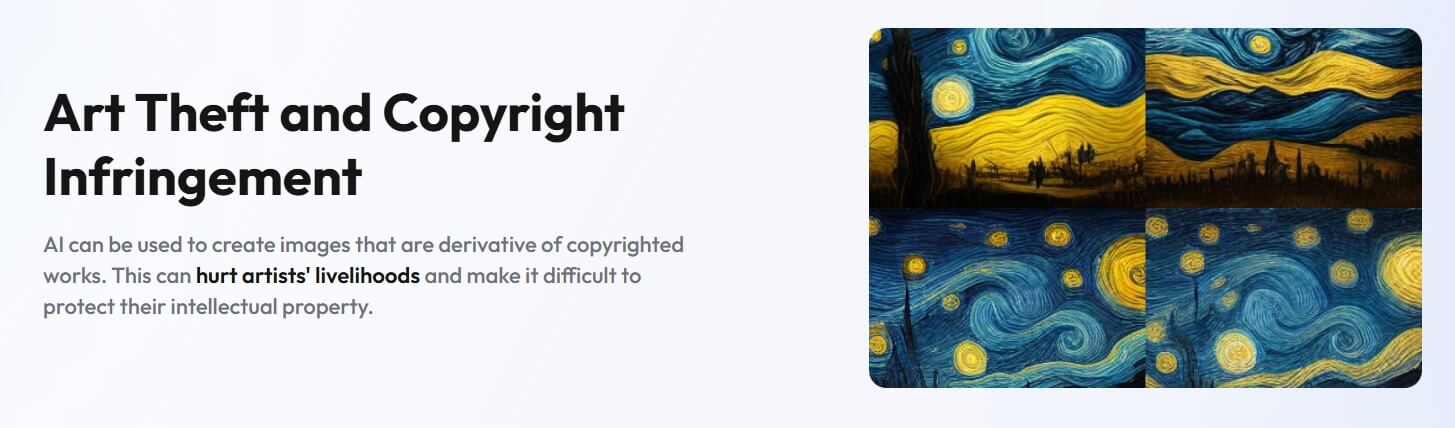 WasItAI AI art theft image risk example