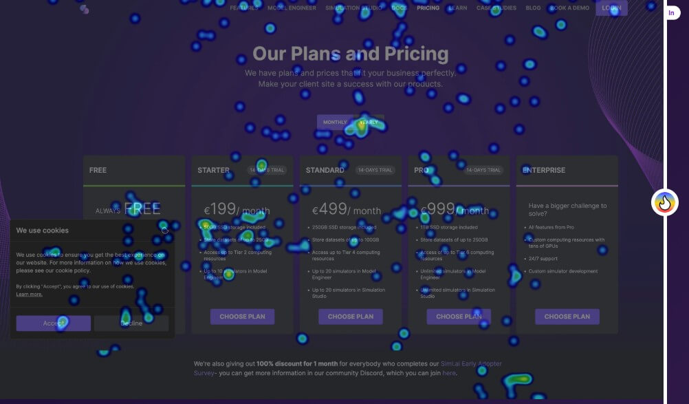 Heatbot sample heatmap redesign workflow