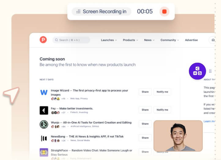 Trupeer AI screen recording