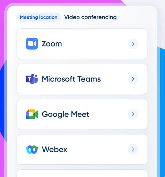 Calendly connect meeting tools