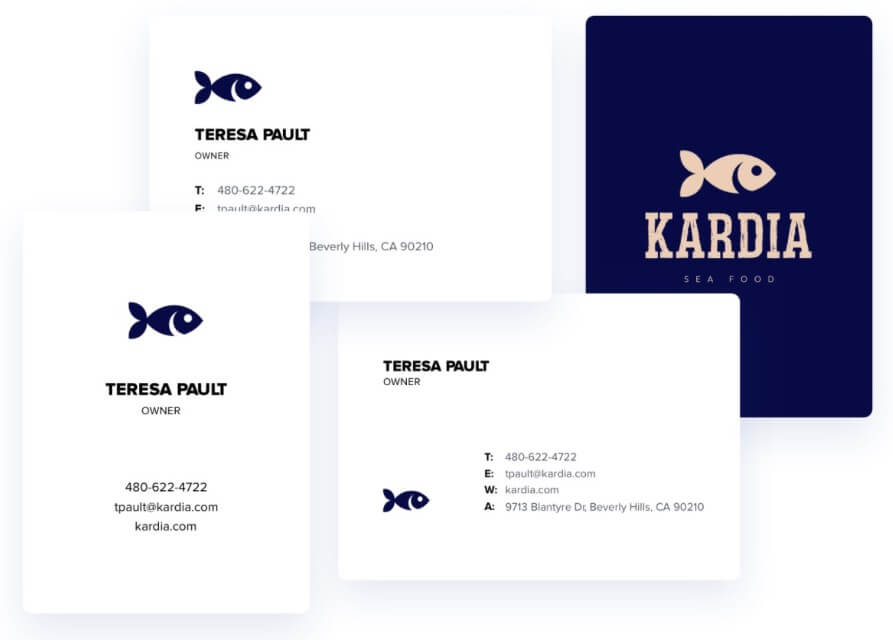 Looka Brand Kit branded assets