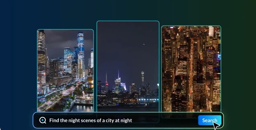 Clipto search scenes