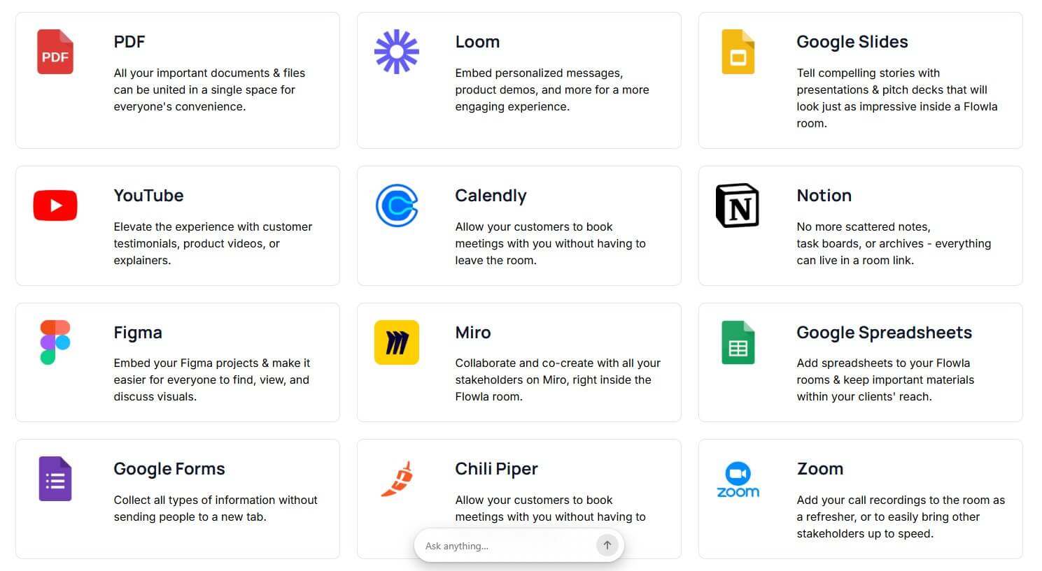 Flowla integrations