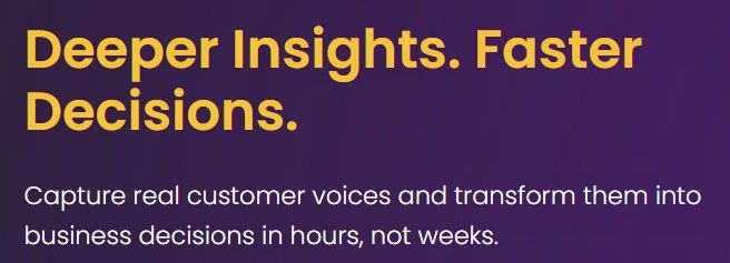 Reveal AI qualitative research platform