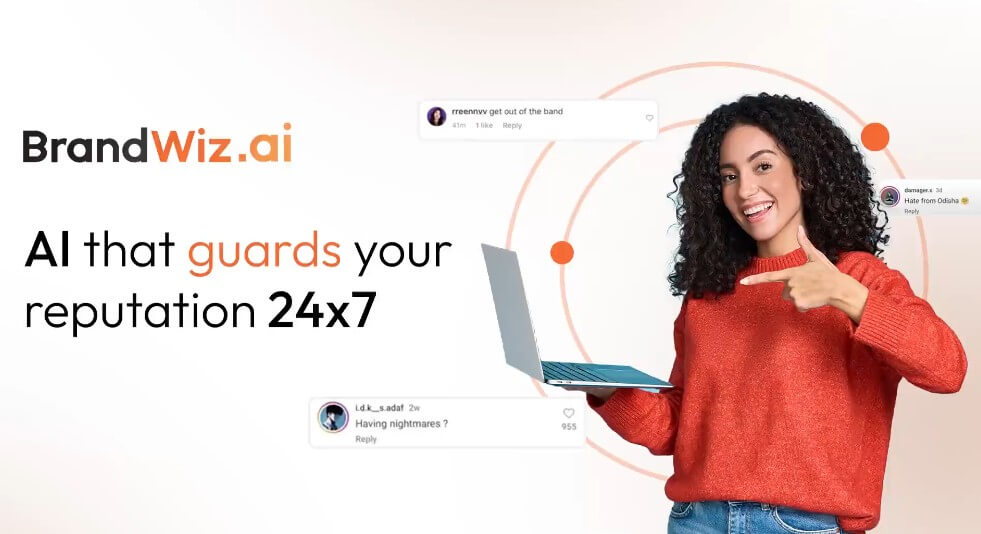BrandWiz AI social media moderation tool