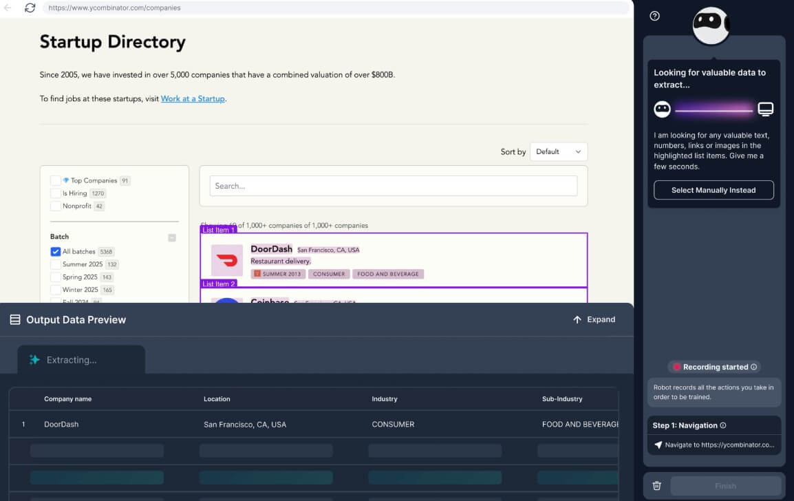 Browse AI Web Scraper