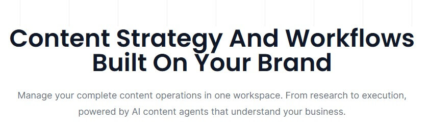 Yahini content strategy and workflows headline