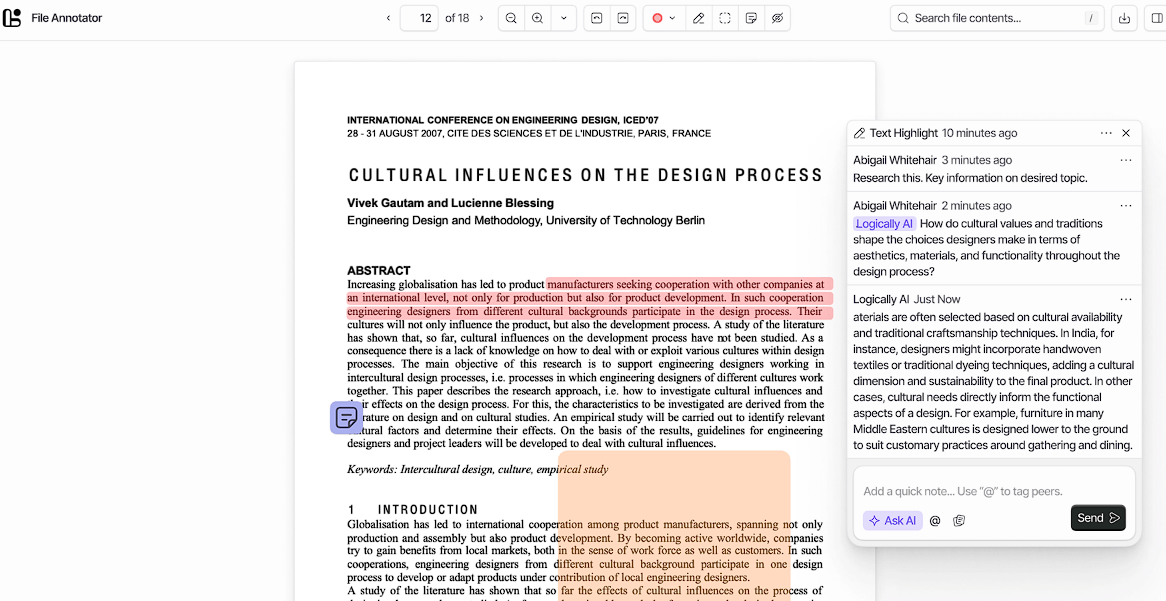 Logically File Annotator