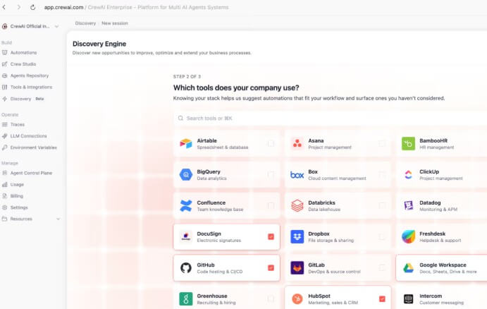 CrewAI know what to automate before you build