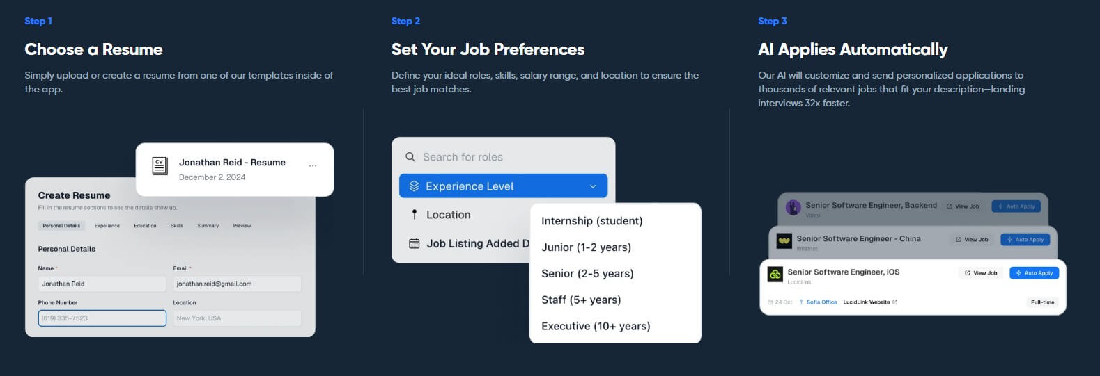 Apply Hero steps
