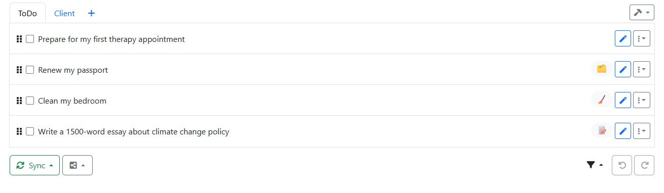 Magic ToDo Task List