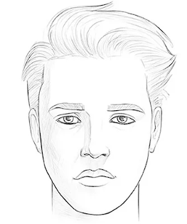 Raw sketch used as the starting input for a Draw3D AI render