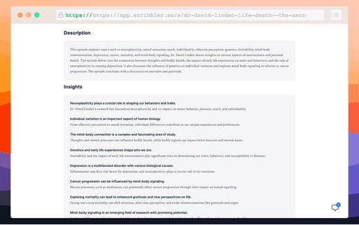 Scribbler Insights