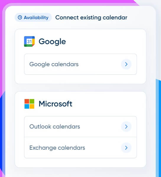Calendly connect calendars