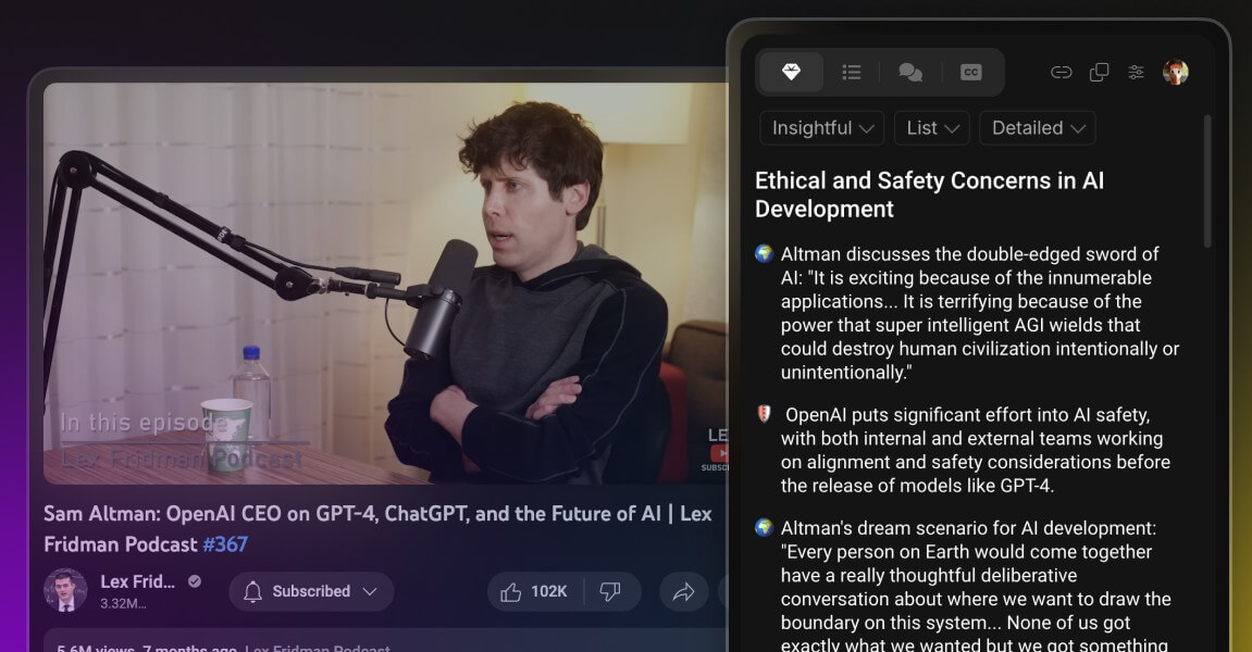 Eightify AI YouTube summarizer