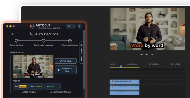 AutoCut Auto Captions