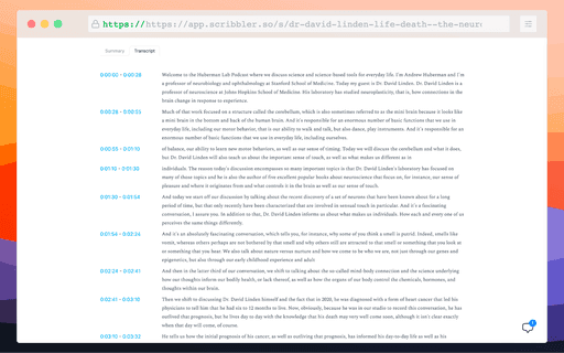 Scribbler Transcript
