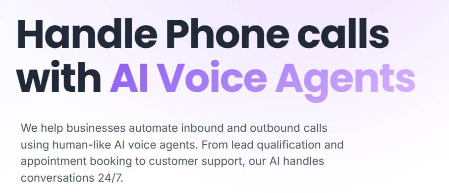 Dialoft AI voice agent platform