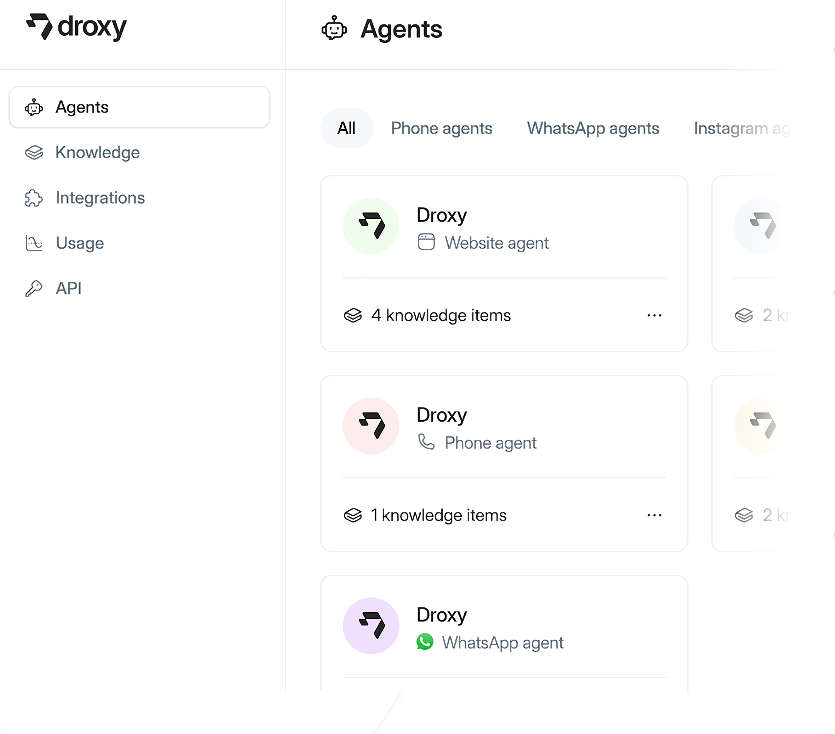 Droxy AI Platform