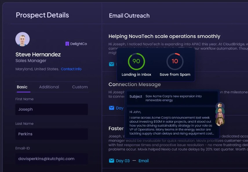 Klenty deliverability issue fixes for sales outreach