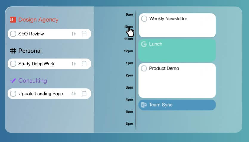 Trevor AI time management