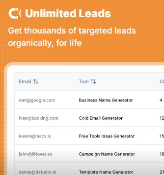 Toolpad unlimited leads