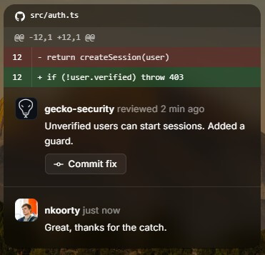 Gecko Security fix vulnerabilities